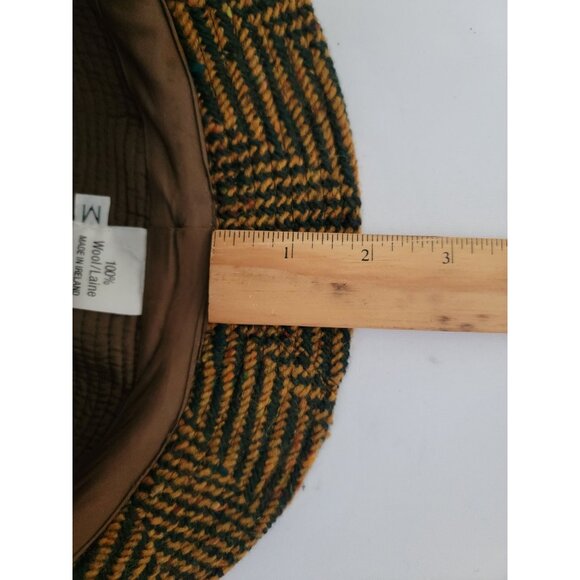Jonathan Richard Irish Tweed Wool Walking Hat Size M - Made in Ireland - Picture 6 of 9